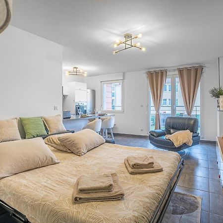 Spacieux - 4 Pers' - Balcon - 2 Lits - Parking Вуаппи Экстерьер фото
