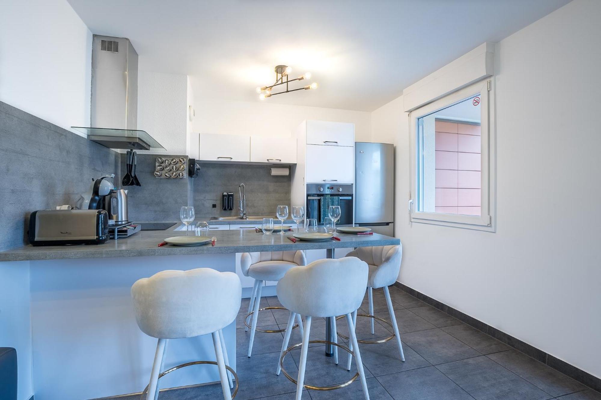 Spacieux - 4 Pers' - Balcon - 2 Lits - Parking Вуаппи Экстерьер фото